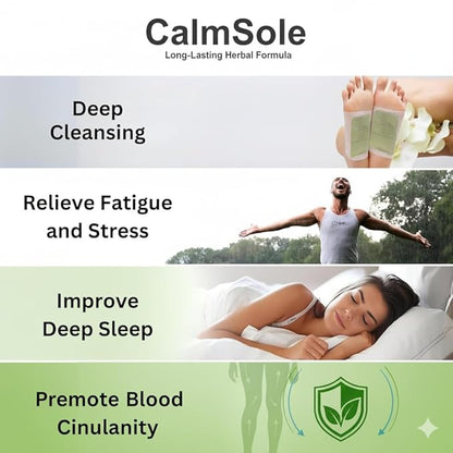 Deep Cleansing Herbal Foot Pads for Full body Detox & Natural Weight Management (BUY 1 GET 1 FREE)