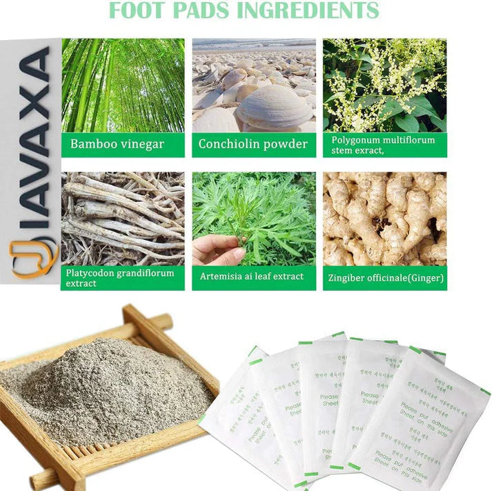 Deep Cleansing Herbal Foot Pads for Full body Detox & Natural Weight Management (BUY 1 GET 1 FREE)